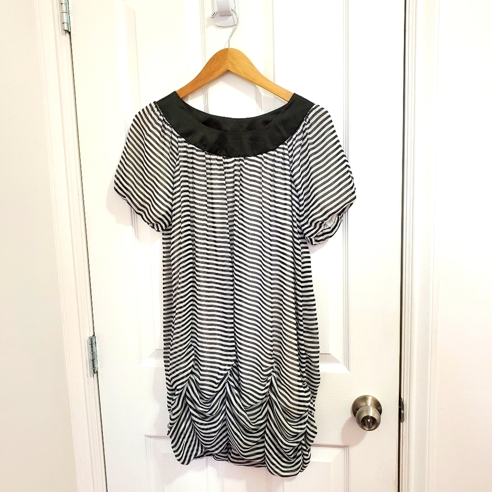 Bubble Striped Dress